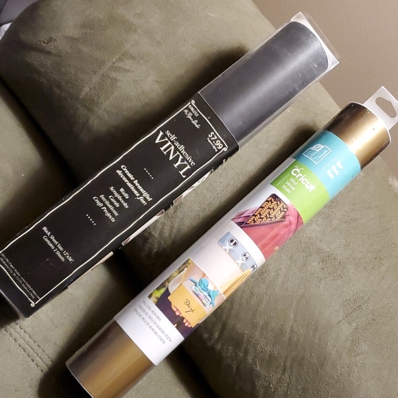 Cricut Other - 2 rolls vinyl self adhesive